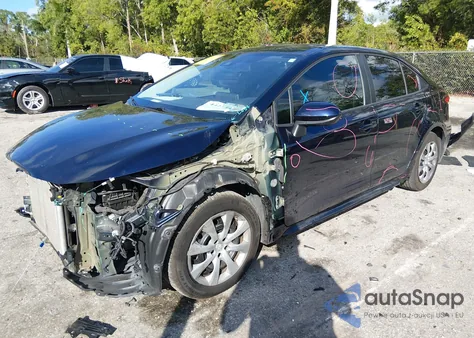 2020 Toyota Corolla Le из США, поврежденный, VIN 5YFEPRAE3LP089492